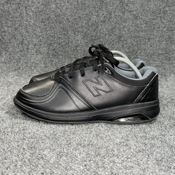 New Balance 813 Walking Shoes Womens Size 9.5 4E Black Leather Low Lace Athletic - Picture 5 of 14